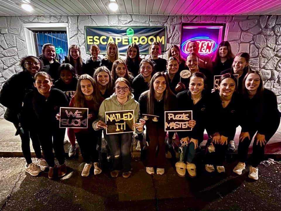 Large group event at Epic Escape Room