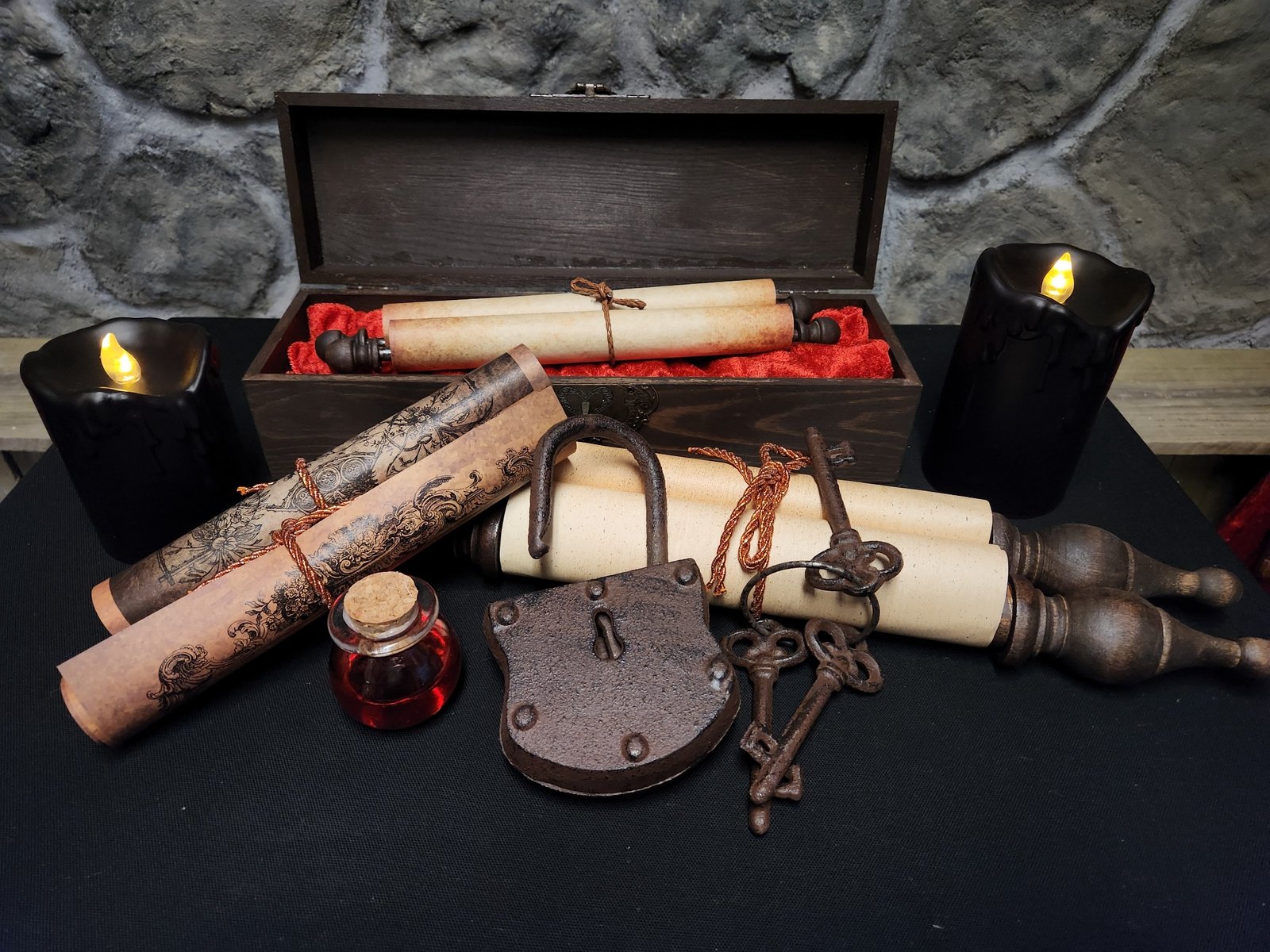 Magic Mayhem escape room props