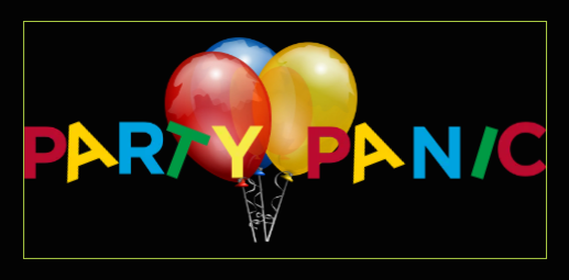 Party Panic escape room logo